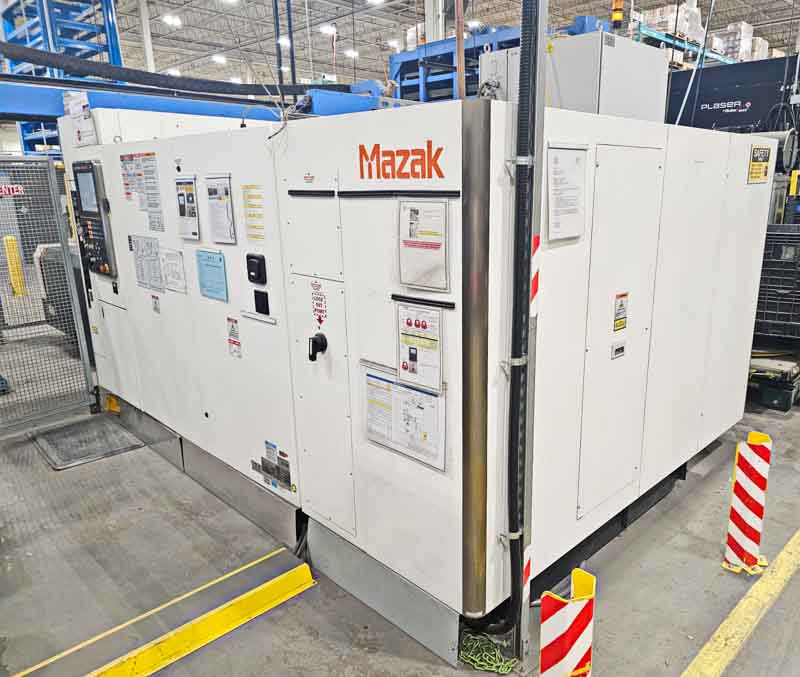 MAZAK super turbo-X 2412 fiber CNC laser cutting machine